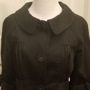 Belted and textured Ann Taylor Loft Blazer